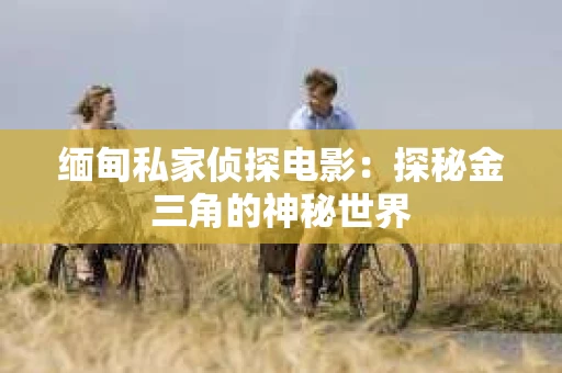 缅甸私家侦探电影:探秘金三角的神秘世界 缅甸私家侦探电影:探秘金三角的神秘世界