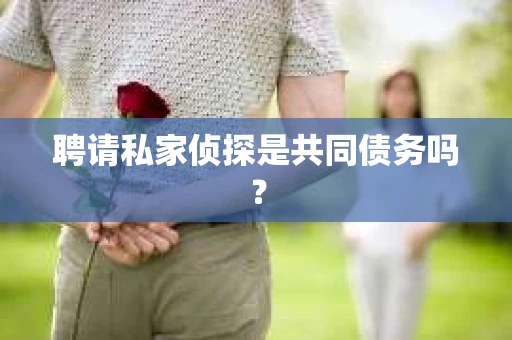 聘请私家侦探是共同债务吗？
