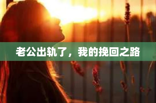 老公出轨了，我的挽回之路