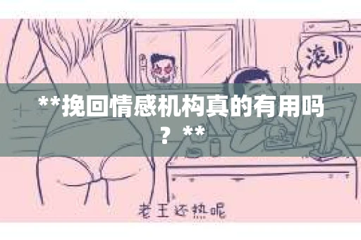 **挽回情感机构真的有用吗？**