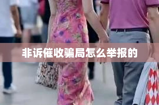 非诉催收骗局怎么举报的
