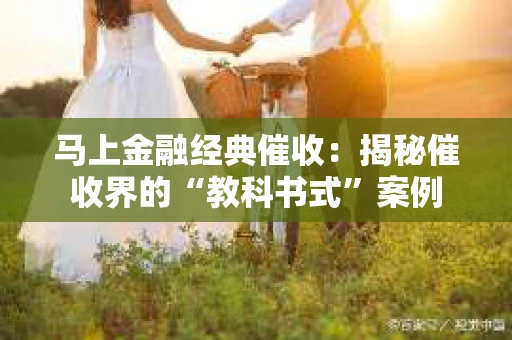 马上金融经典催收：揭秘催收界的“教科书式”案例